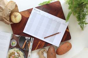 Menu Planner Pad