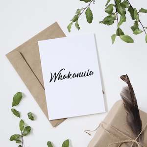 Maori Greeting Cards: Māori Celebration Card