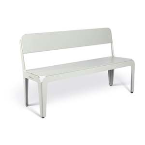 Furniture: Bended Bench Seat with Backrest