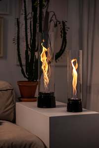 SPIN air 1200 Tabletop Fireplace | Enamel