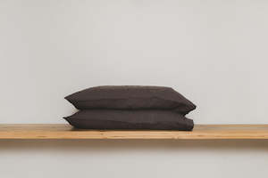 Pillowcase: Peninsula Grey Pillowcase - Pair