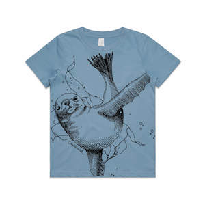 Nz Sea Lion Collection: Sea Lion Kids’ T-shirt
