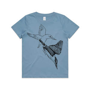 Kotare Kingfisher Collection: Kōtare/kingfisher Kids' T-shirt