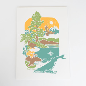 Products: Biodiversi-tee Colour Art Print