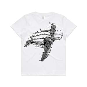 Products: Honu/leatherback sea turtle Kids' T-shirt