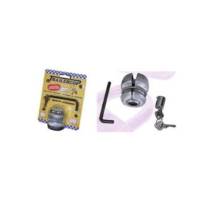 Lock Trailer Coupling "Trailer Cop" - Two Sizes 1.7/8" + 50mm - Turangi Marine B&hellip;