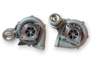 Performance Turbochargers: Nissan 300ZX Z32 VG30DETT 89-97 Bolt on upgrade T28 Twin Turbo Charger 650HP+