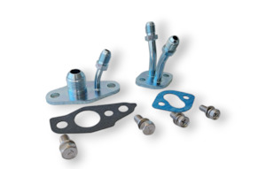 Turbo Accessories: AN Turbo Oil Feed / Return & Water Feed / Return Flange Kit TOYOTA CT9 CT12 CT20