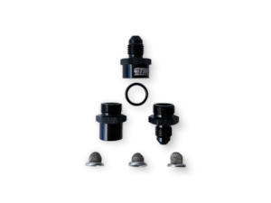 An4 Fittings: AN4 Turbo Inline Oil Filter Kit - 30 80 150 Micron  - TBR Performance