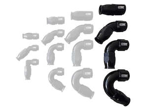 An10 Fittings: AN10 PTFE Full Flow Fitting - TBR Performance