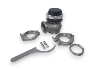 Exhaust: 45mm V-Band Wastegate  (7-9 PSI)