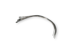 Heat Management: Stainless Steel Exhaust Tie 300mm 4 pack
