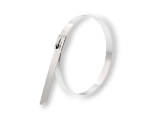 Exhaust: 300mm stainless steel tie