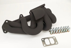 6Boost Turbo Exhaust Manifold / 1JZGTE VVTI / T3 Twin-scroll / Single Turbo