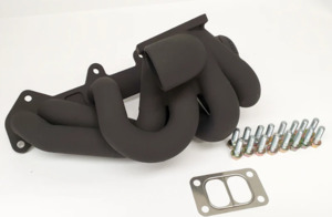 6Boost Turbo Exhaust Manifold / 1JZGTE Non VVTI / T3 Twin Scroll / Single Turbo