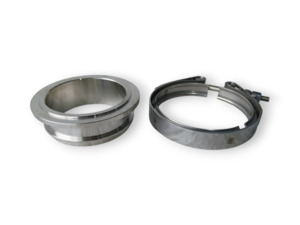 All: Boosted Compressor Outlet 4.21" O.D AluminumV-Band Kit Suit G42-1450 AF8080-1009