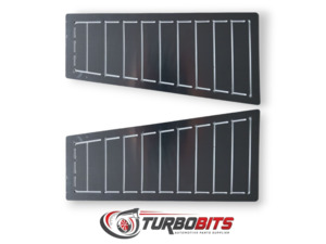 Aluminum Bonnet Vent - Pair