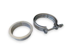 V-Band 100.5mm OD Flush Flange Set