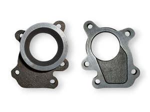 Exhaust: GT2876 5 bolt to 63mm V-Band cast flange
