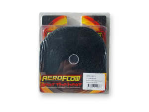 Exhaust Insulation Wrap 2" Wide, 50ft Length, Black Titanium