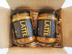 Products: SPICED TURMERIC LATTE TWINPACK - Turbo Tonics