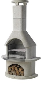 Pizza Ovens: Buschbeck Elba BBQ Outdoor Wood Fireplace