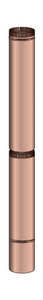 Combination Outer Casing with Slip 1200 x 250 Copper