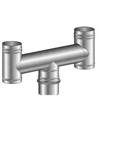 H Top Stainless Steel Cowl 150mm H Cowl