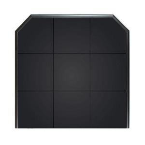 Floor Protectors Hearths: Metro Small Wall Floor Protector Alloy