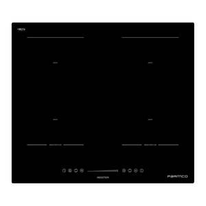 Appliances: Parmco Cooktop Series 3 600mm Black Induction Zoneless 4 Burner