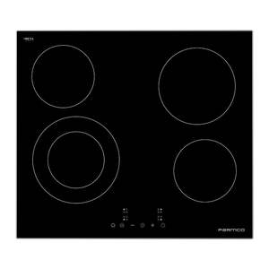 Appliances: Parmco Cooktop Series 3 600mm Aluminium Trim Ceramic 4 Burner