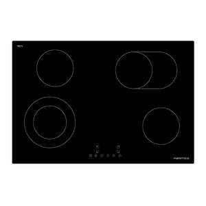 Appliances: Parmco Cooktop Series 3 770mm Black Ceramic 4 Burner