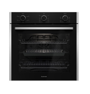 Appliances: Euromaid 60cm 5F Oven Mech Timer Stainless Steel
