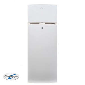 Fridges Freezers: Challenger 220L DC Compressor F/F - 12V/24V/240V with lock-White