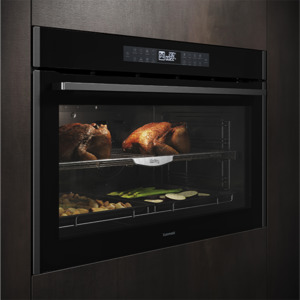Ovens: Euromaid 90cm 16F Oven Touch Air Fry Dark SS