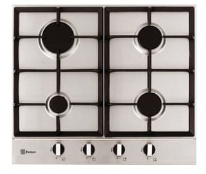 Cooktops: Parmco 600mm Stainless Steel 4 Burner Gas Hob HO-2-6S-4G