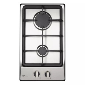 Cooktops: Parmco 300mm Stainless Steel Domino Gas Hob HO-1-2S-2G