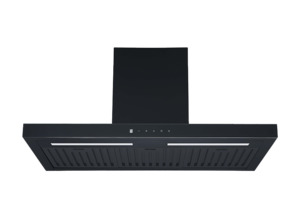 Euromaid 90cm Matte Black Canopy Rangehood