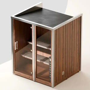 Spas Saunas: Sereno Revive Outdoor Sauna 9kw