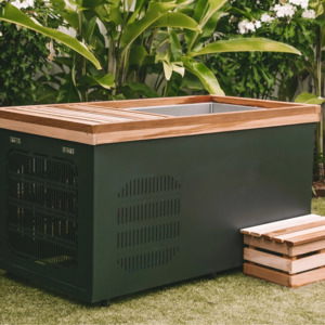 Sereno Revive Luxury Cedar Ice Bath & Hot Plunge