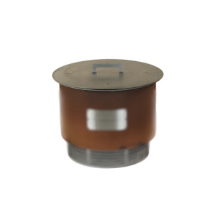 Outdoor Fires Heaters: Smokelis Kindle - Stainless Lid