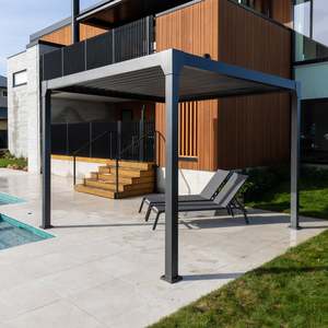 Louvre Roofs Patio Covers: Sereno Louvre Roof - 3m x 3m