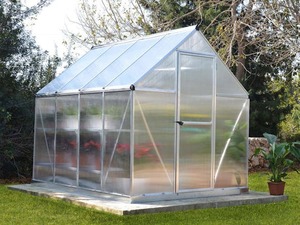 Sheds Cabins: Palram Mythos Greenhouse 6ft x 8ft