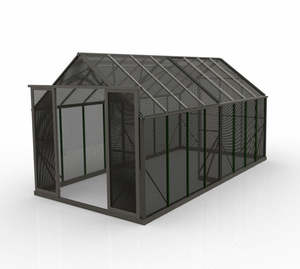 Sheds Cabins: 8x16ft (2.6x5.1m) Shade House Aluminium Shade Mesh