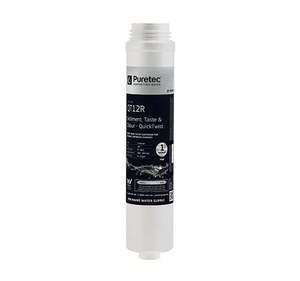 Water Filtration Treatment: Puretec Quick-Twist Replacement Cartridge QT12R