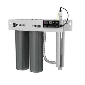 Water Filtration Treatment: Puretec Hybrid-R4 Filtration and UV All in One Unit Water Purification