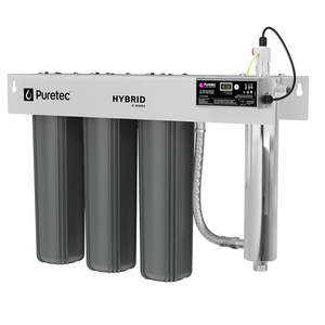 Water Filtration Treatment: Puretec HYBRID-R11 Triple Stage Filtration with UV All in One Water Filter System