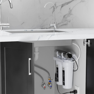 Filtration Tapware: Puretec ESR2 Undersink UV and Twin Filter System with Faucet