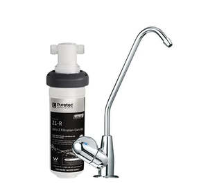 Filtration Tapware: Puretec Z12 Quick-Twist Undersink Water Filter System