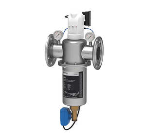 Filtration Cartridges: Puretec SS Auto Backwashing Screen Filter, 100 um with Pressure Differential kit